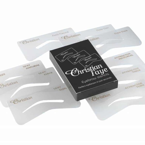 Christian Faye Eyebrow Stencils - Pack SPA (1)